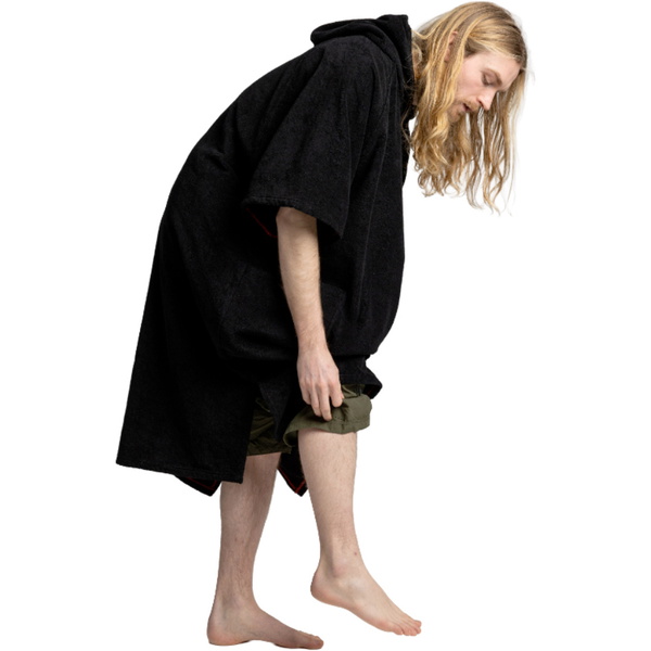 2026 Red Paddle Co Poncho Towel Changing Robe 002-009-006 - Stealth Black